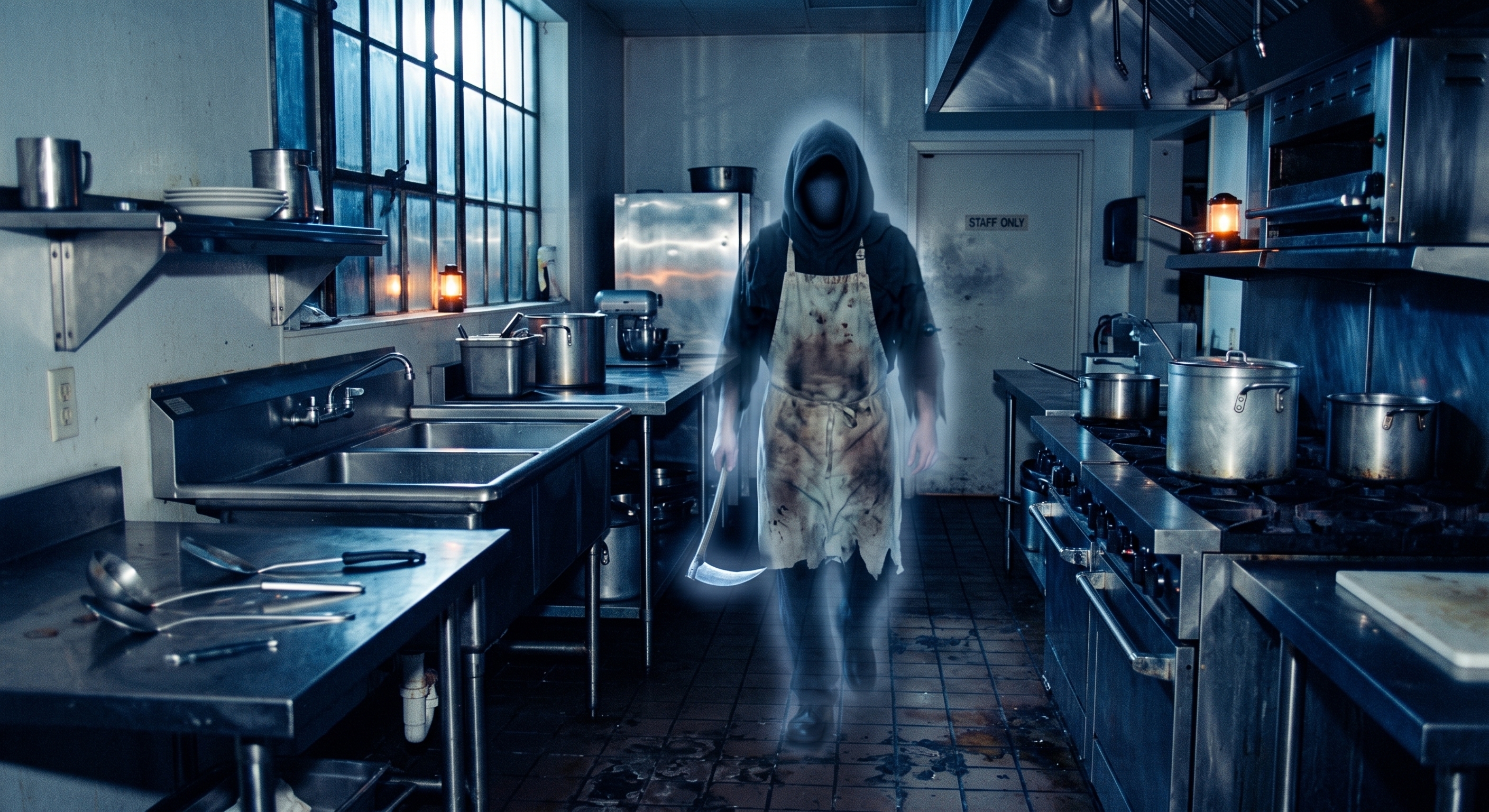 The Grease Reaper beside a used-oil bin