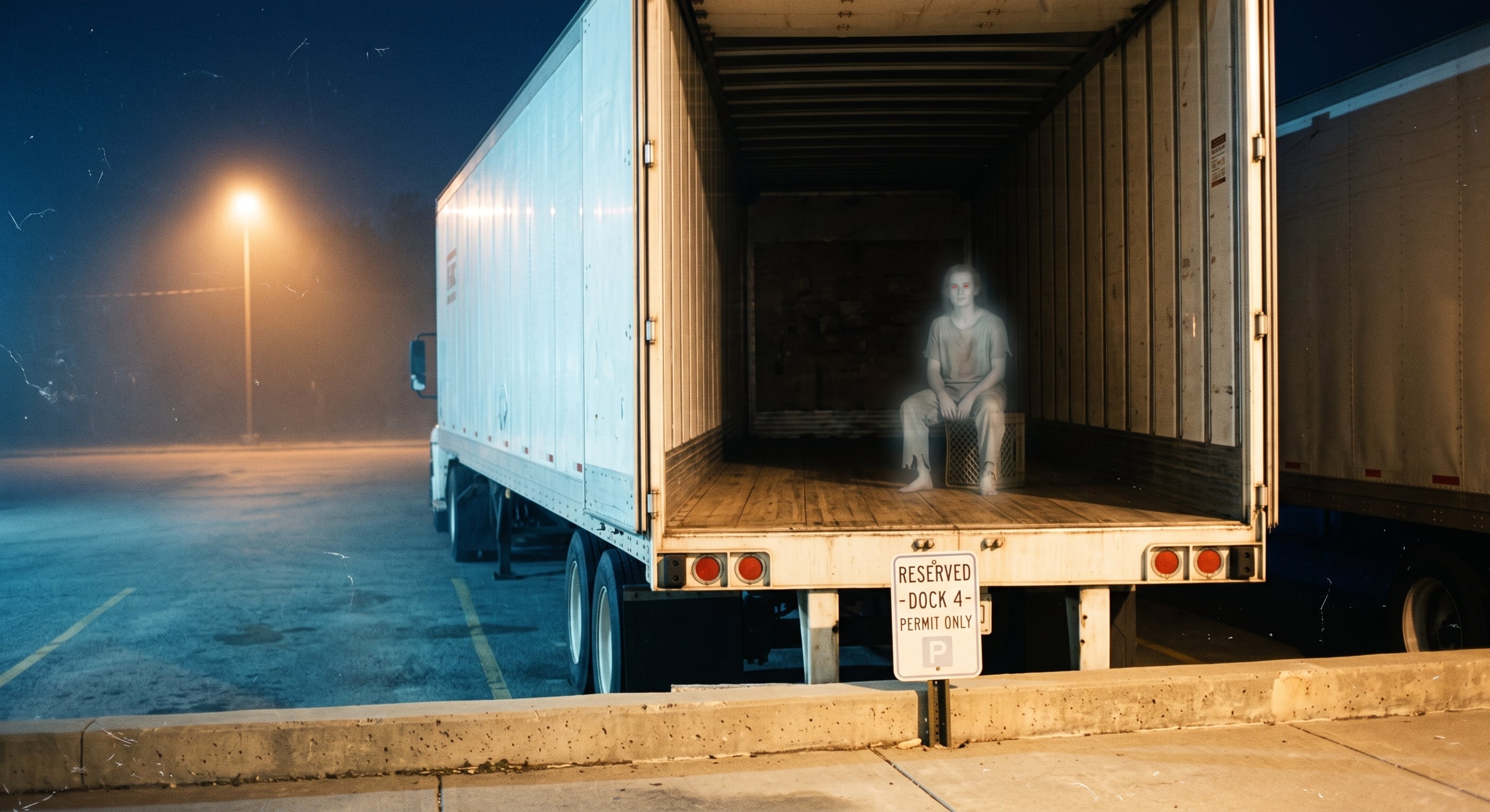The Loading Dock Lurker at a warehouse loading dock